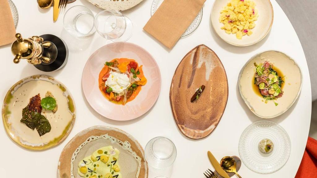 Imagen de los platos del restaurante Fraula de Valencia