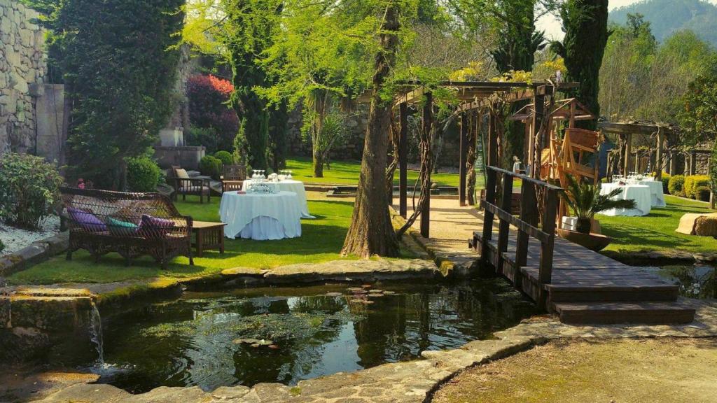 Foto de archivo de una boda en el Pazo Vilavella, Redondela.