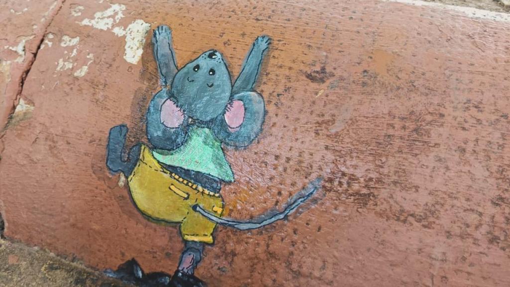 Uno de los ratoncitos de Ana María.