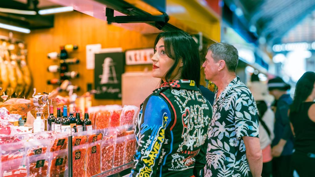 Otro momento de la grabación del videoclip de 'La Ciudad'.