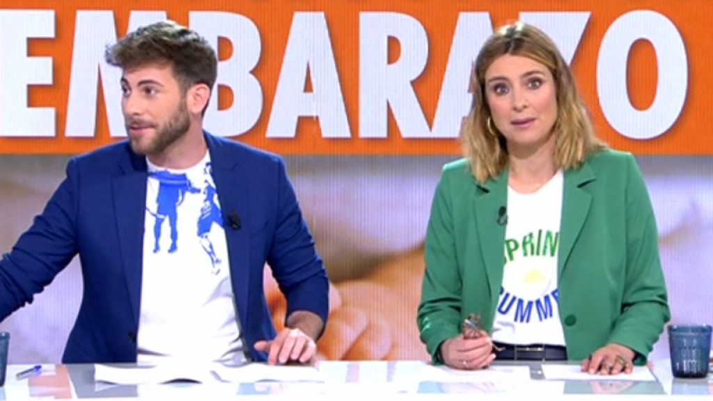 Sandra Barneda y César Muñoz, presentadores de 'Así es la vida'