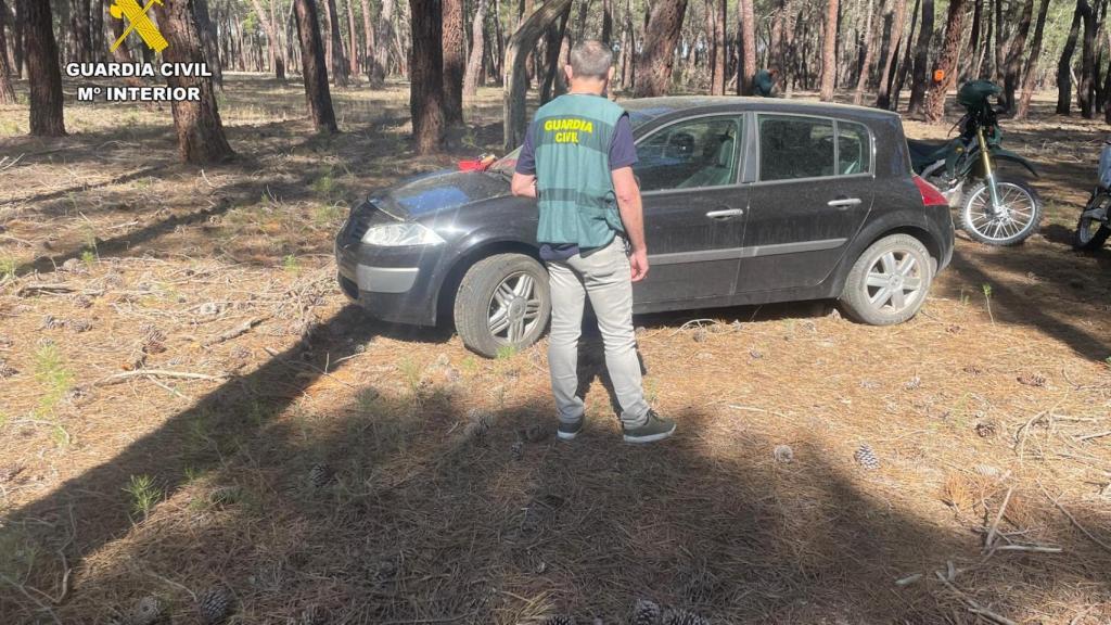 Fotografía del vehículo sustraído