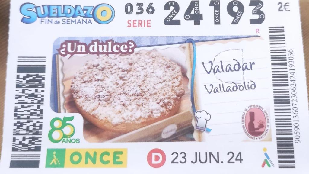 El cupón de la ONCE de este domingo