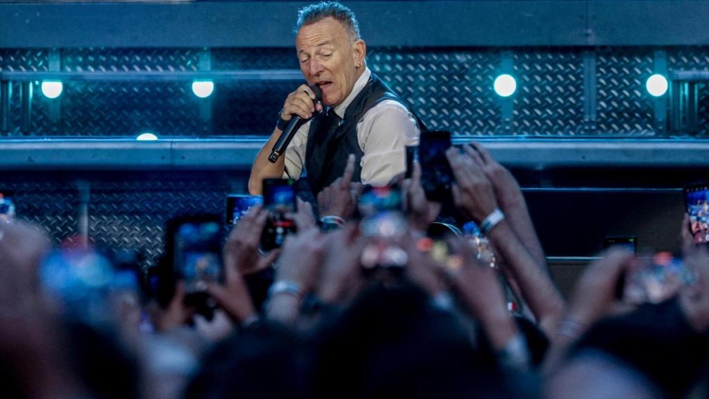 Bruce Springsteen, en Madrid. Foto: Ricardo Rubio / Europa Press