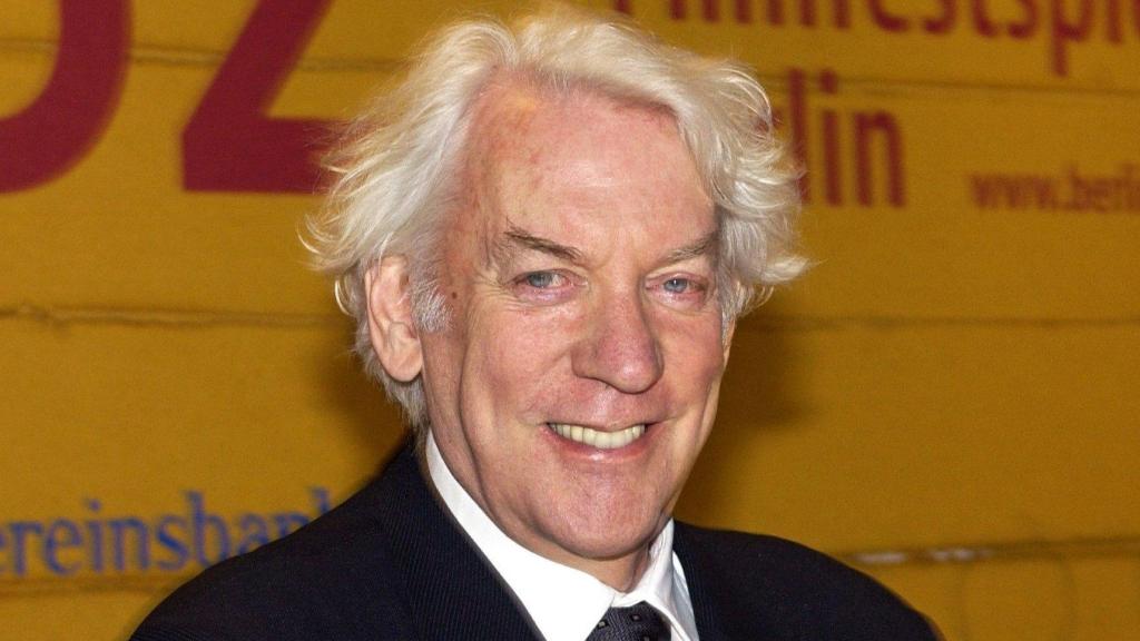 Donald Sutherland, en el Festival de Berlín en 2001. Foto: Europa Press