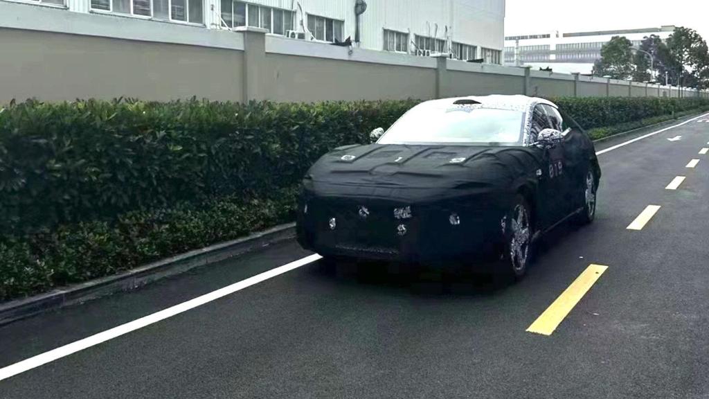 Frontal del Xiaomi MX11, el nuevo SUV de la marca que ya está en pruebas