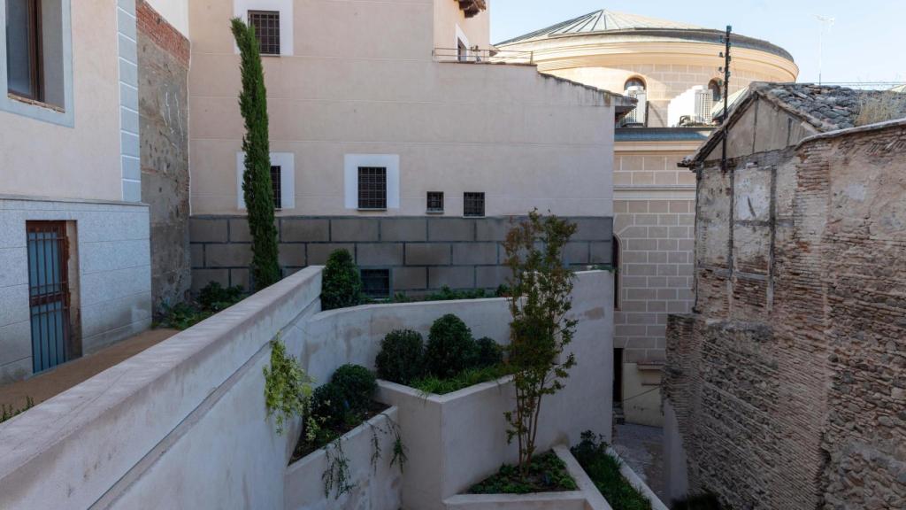 El espacio cuenta con vegetación.