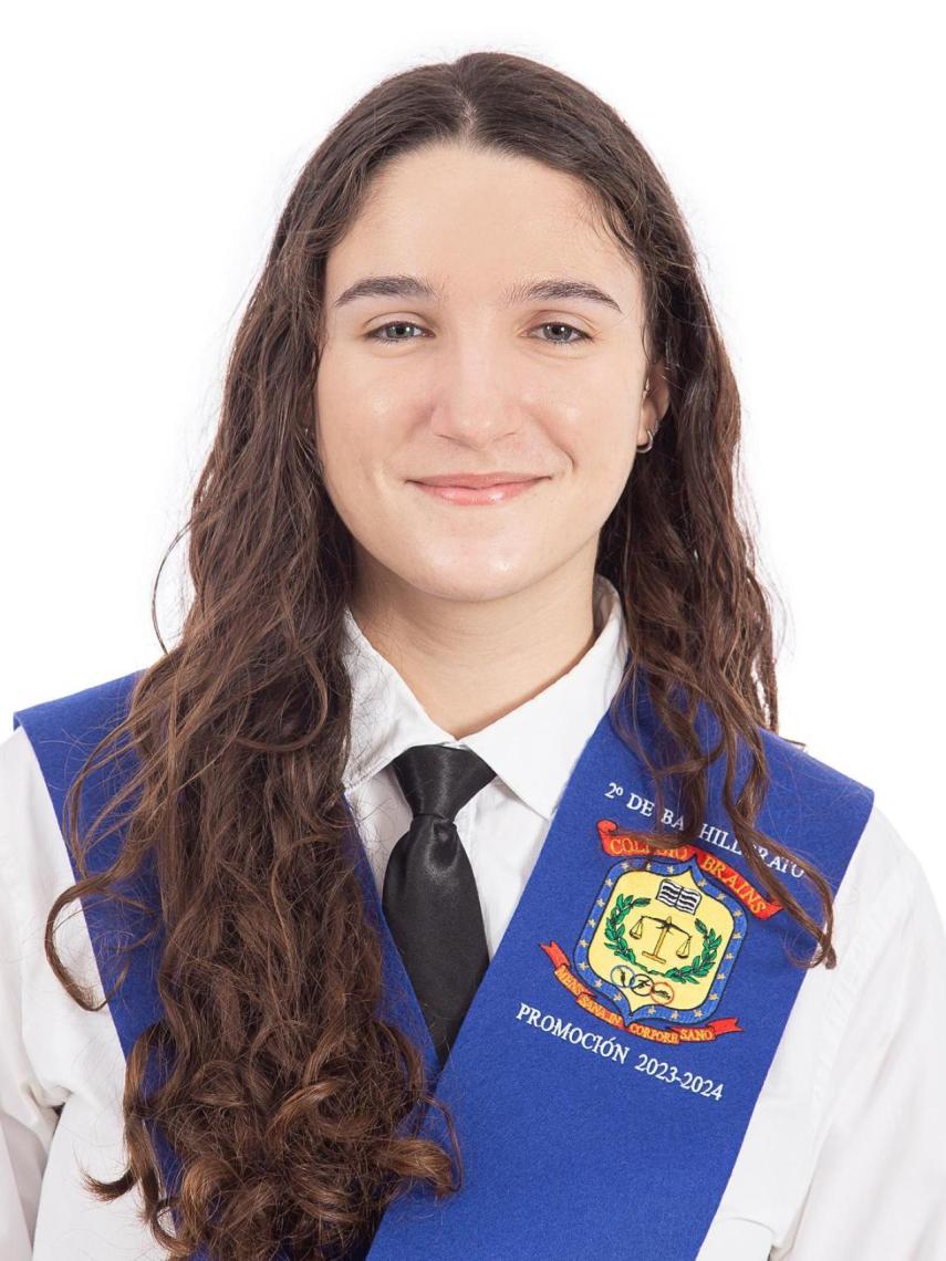 Irene Díaz-Perona estudiará un doble Grado de ADE y Derecho.