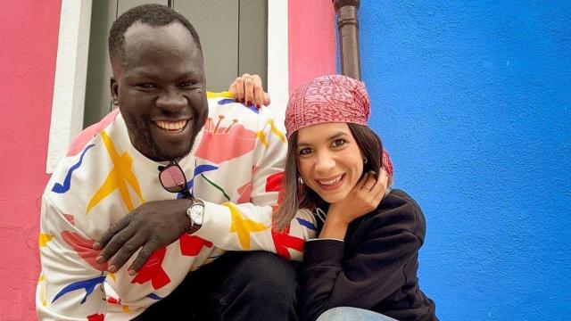 Sonia Cámara y Mamadú Nfamara Sambú en una fotografía de sus redes sociales.