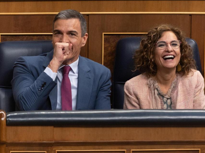 La ministra de Hacienda, María Jesús Montero, en el Congreso de los Diputados.