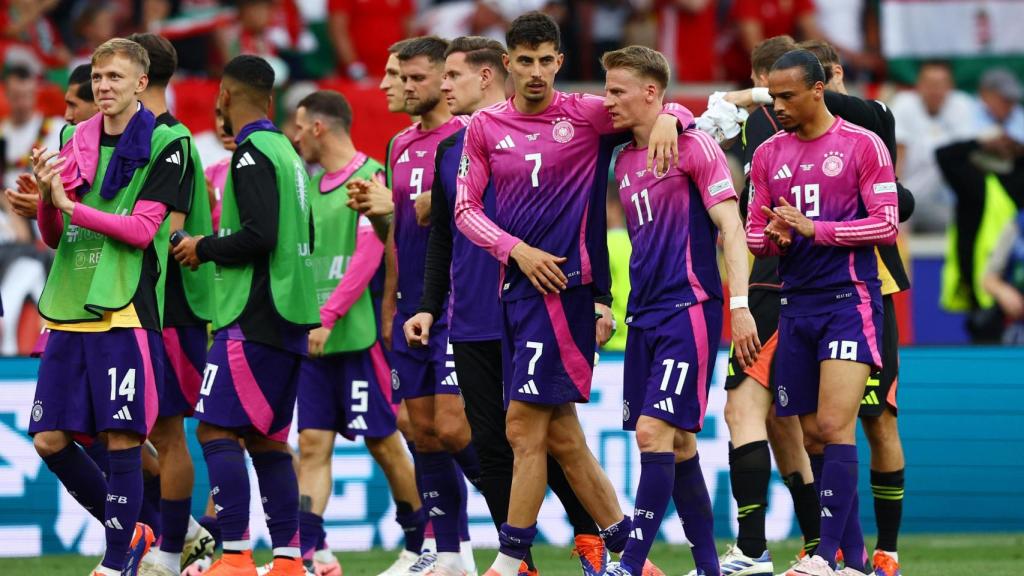 La selección de Alemania durante la Eurocopa