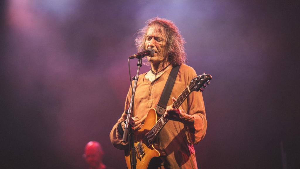 Un momento del concierto de Robe Iniesta en el Festival Icónica. Foto: Manu Suá