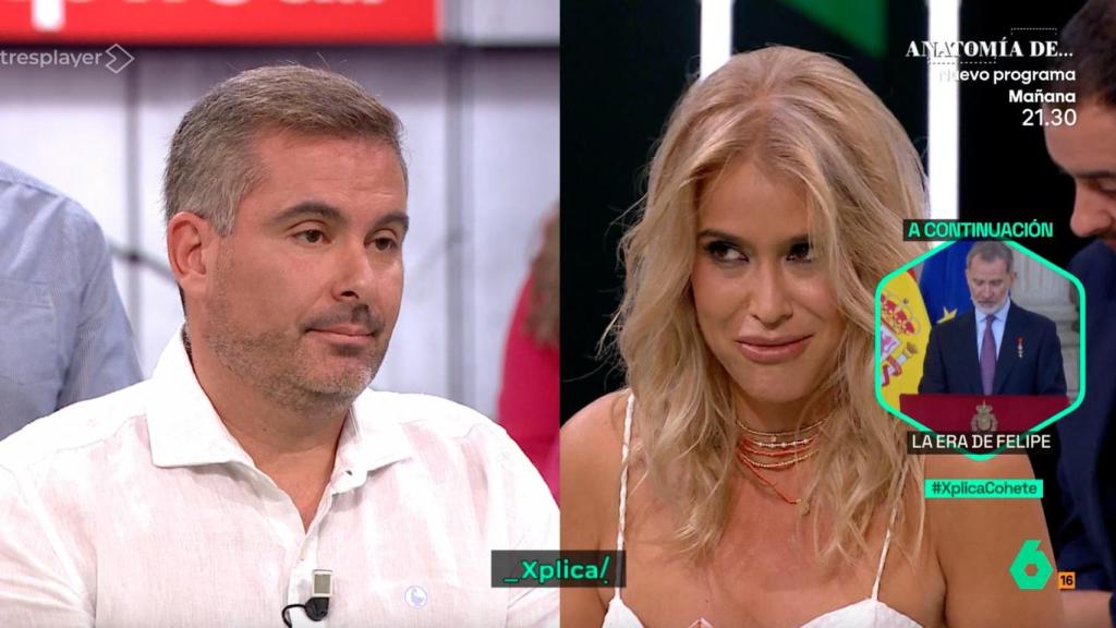 José Luis Azañón y Afra Blanco en 'laSexta Xplica'.