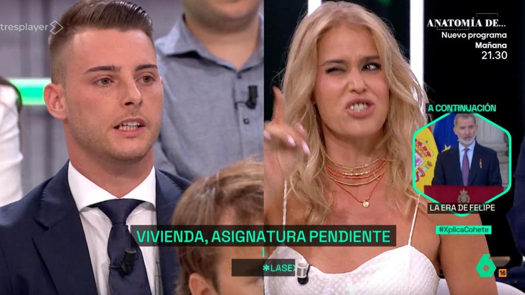 Julio Alcalde y Afra Blanco en 'laSexta Xplica'.