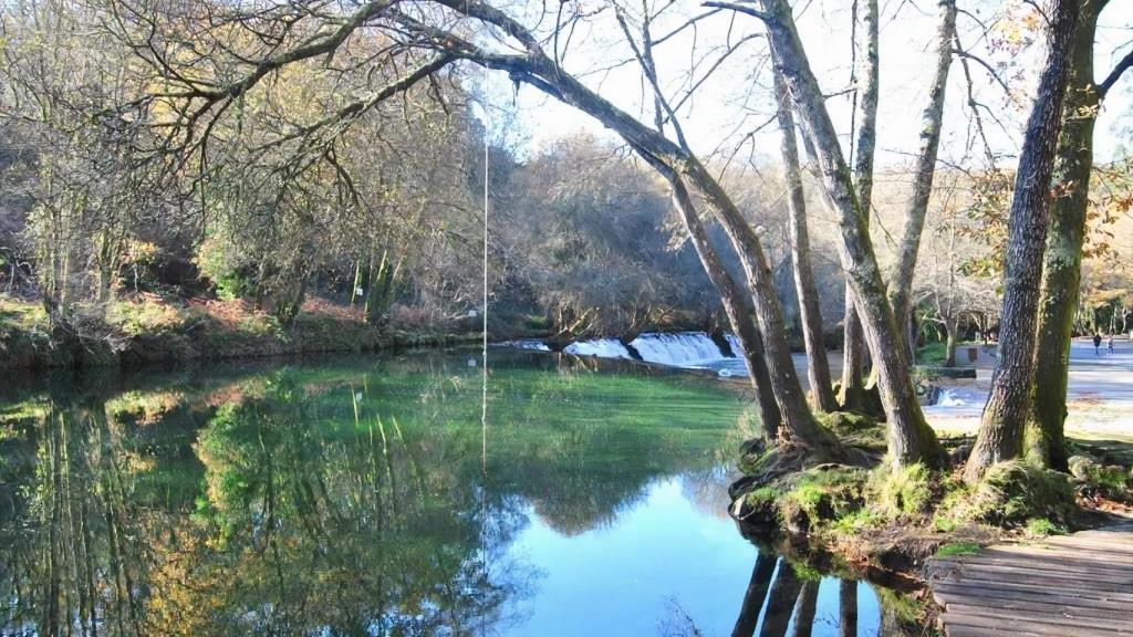 Playa fluvial del río Verdugo.
