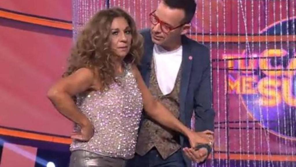 Lolita y Àngel Llàcer en 'Tu cara me suena'.