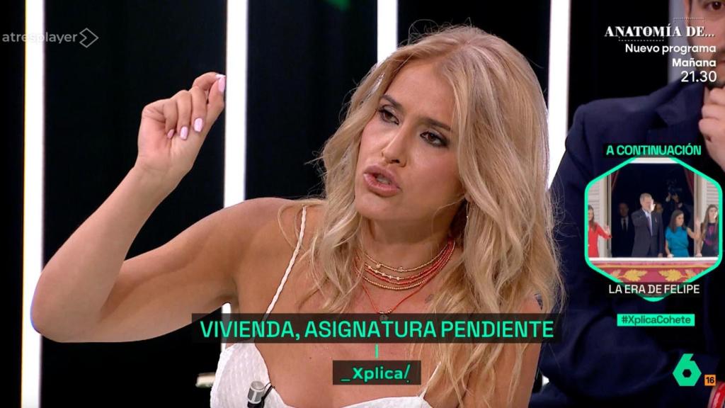 Afra Blanco en 'laSexta Xplica'.