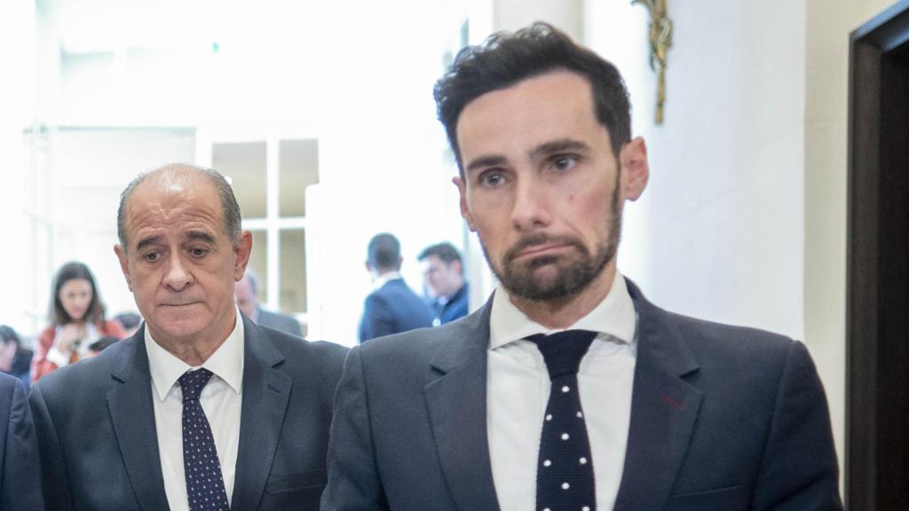 El director general de la Policía, Francisco Pardo Piqueras, y el secretario de Estado del Interior, Rafael Pérez Ruiz.