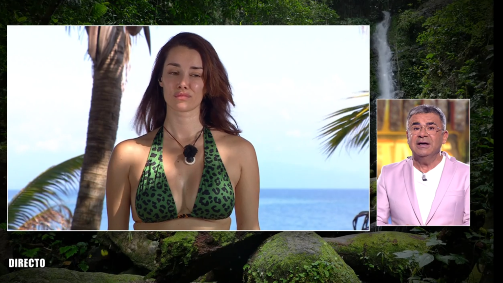 Adara Molinero y Jorge Javier Vázquez, en 'Supervivientes All Stars'