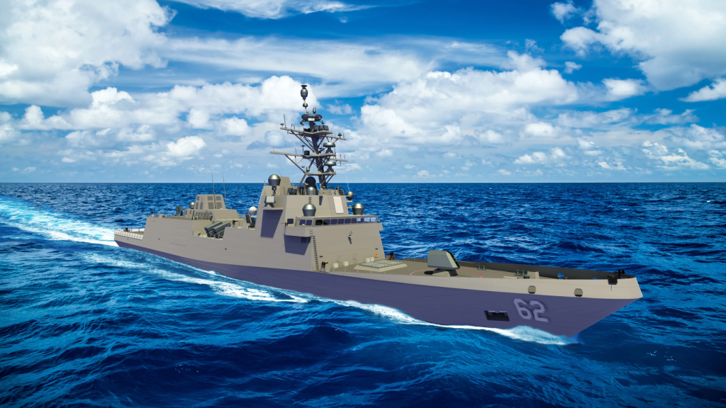 Render del USS Constellation