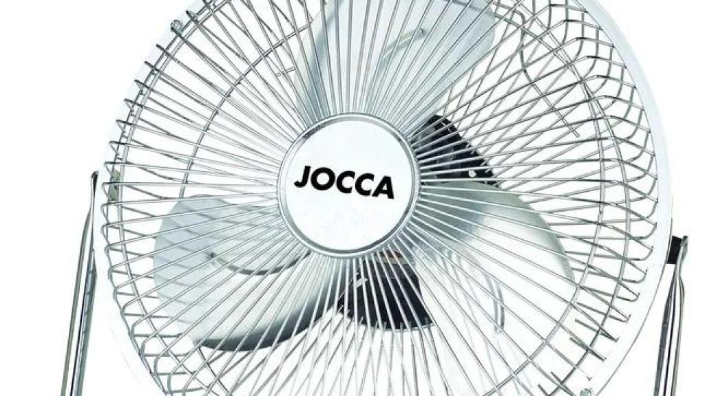 Ventilador industrial QUALIMAX de 20w cromado.