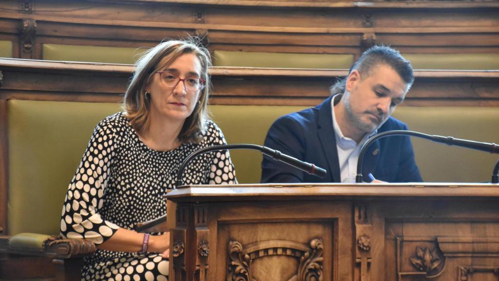 Rocío Anguita y Jonathan Racionero, concejales de VTLP