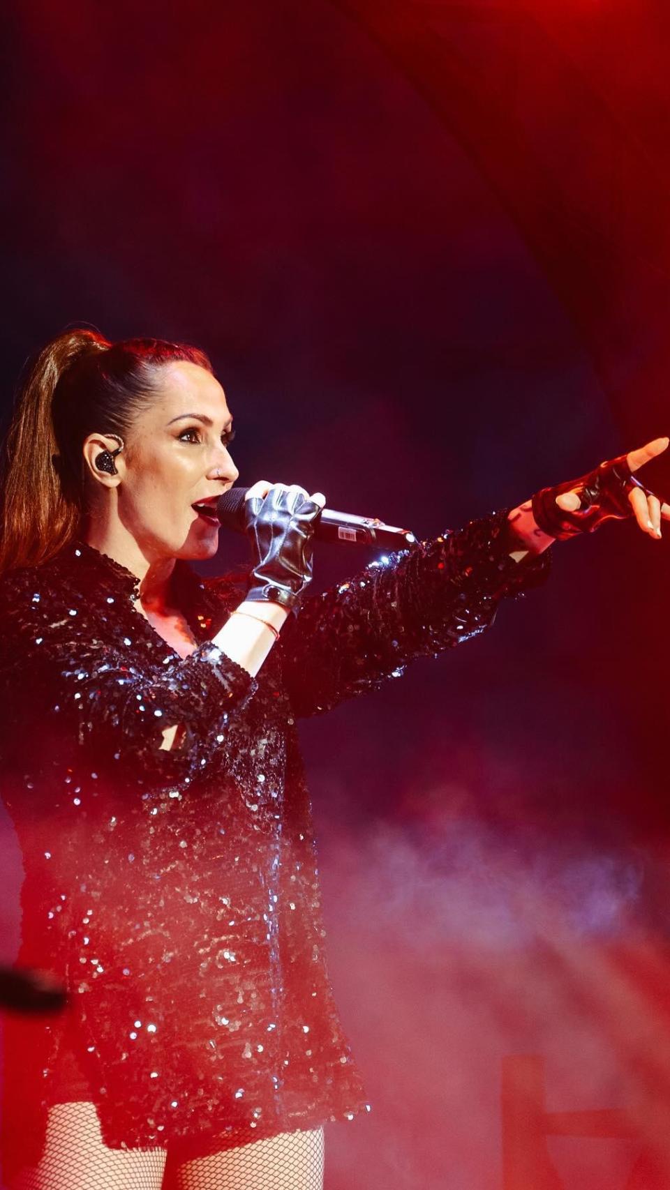 La cantante Malú en una fotografía de sus redes sociales.