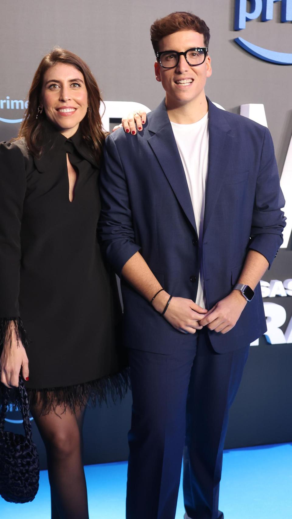 Xuso Jones junto a su compañera y amiga Ana Brito en un acto público, en noviembre de 2023.