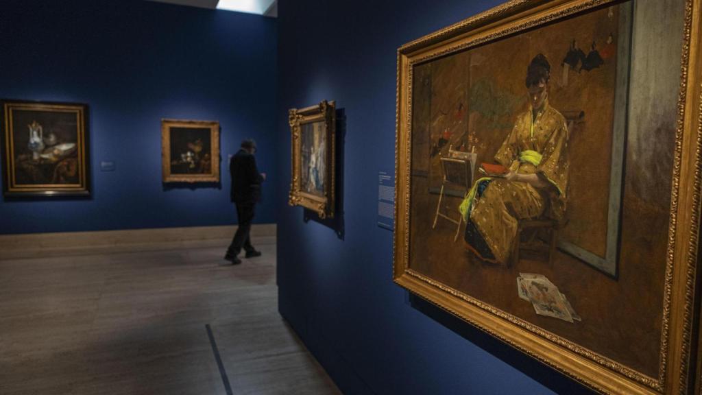 Vista de la exposición 'La memoria colonial en las colecciones Thyssen-Bornemisza. Foto: EFE/Daniel González