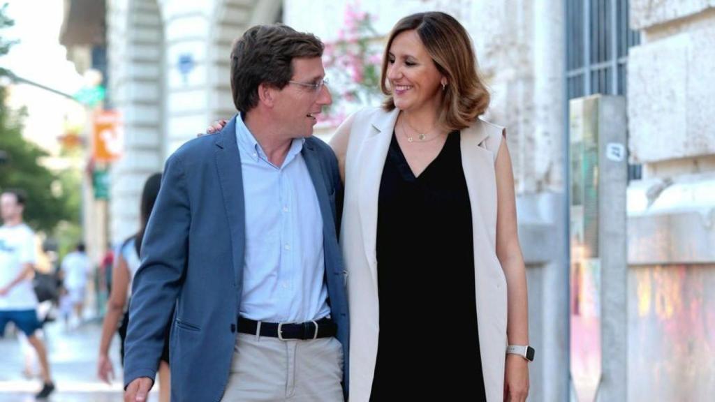 José Luis Martínez Almeida y María José Catalá, dos de los participantes en la cumbre climática de la CE en Valencia. EE