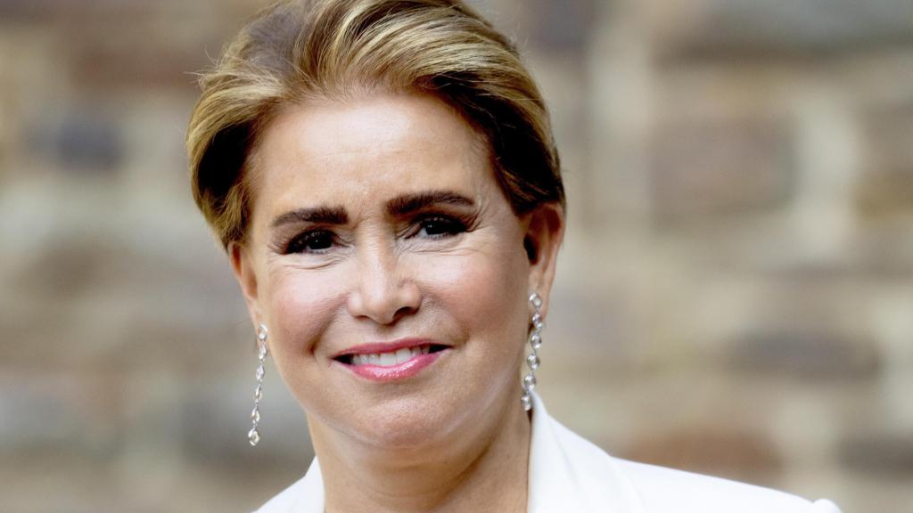 María Teresa de Luxemburgo durante un acto familiar en 2020.