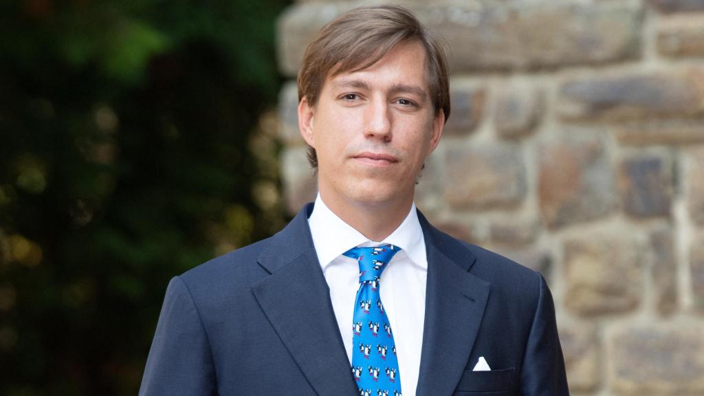 Louis de Luxemburgo en un acto familiar en 2020.