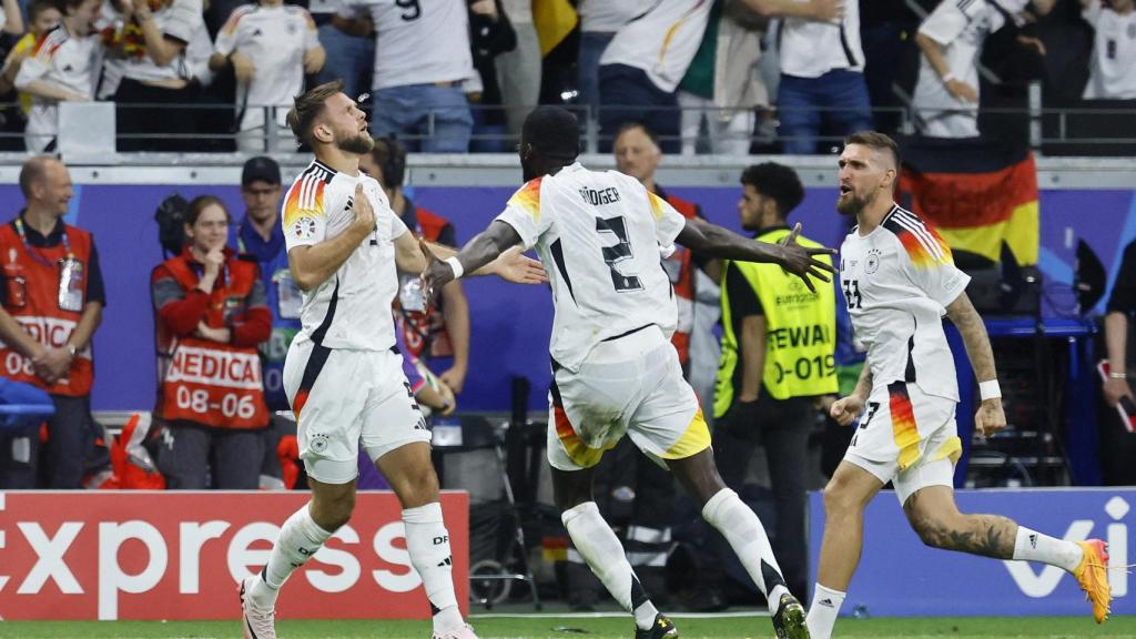 Füllkrug celebra su gol anotado ante Suiza.