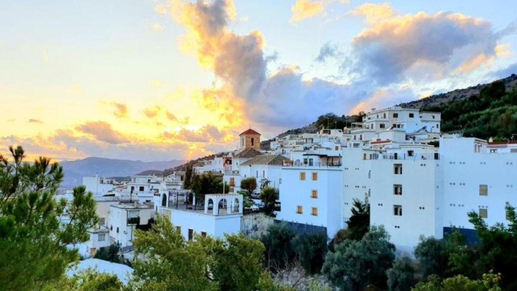 El municipio de Soportújar, Granada.