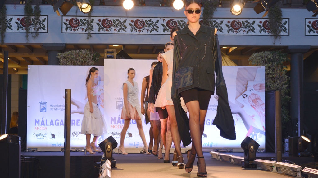 Un momento de la Pasarela MálagaCrea Moda 2024
