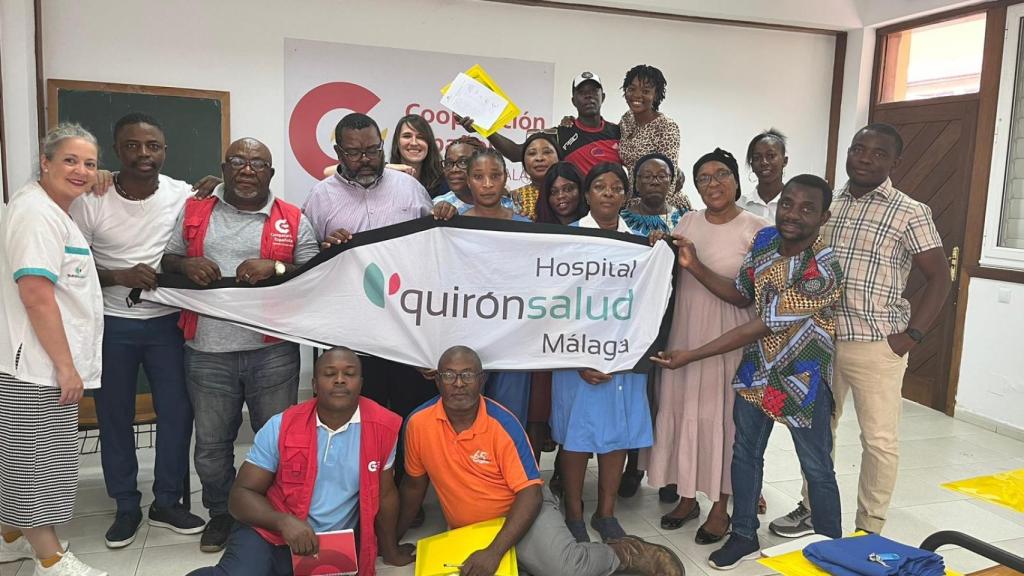 Participantes en esta formación en Guinea Ecuatorial