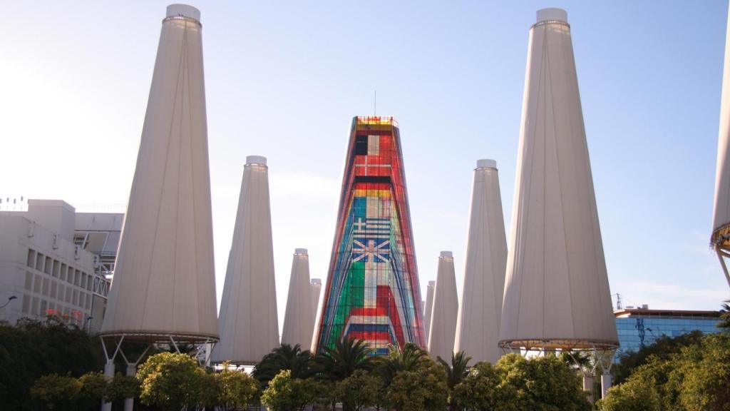 Vista de una zona de la Cartuja.