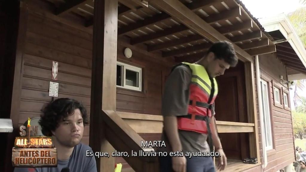 Bosco Martínez-Bordiú y Alejandro Nieto, en 'Supervivientes All Stars'