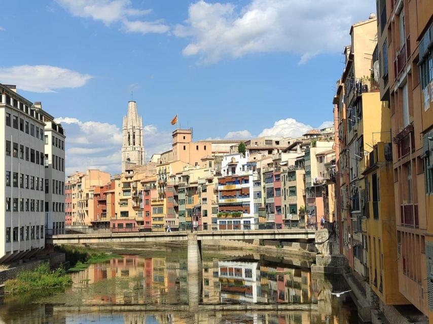 Uno de los paisajes más famosos de Girona.