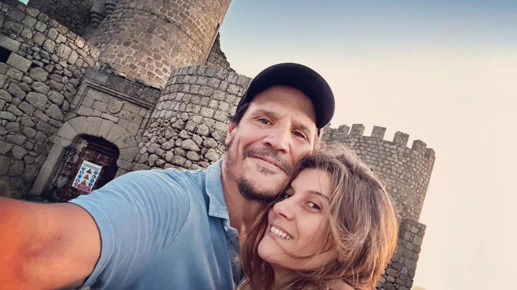 Sergio Peris-Mencheta y Marta Solaz en una imagen compartida a través de redes sociales