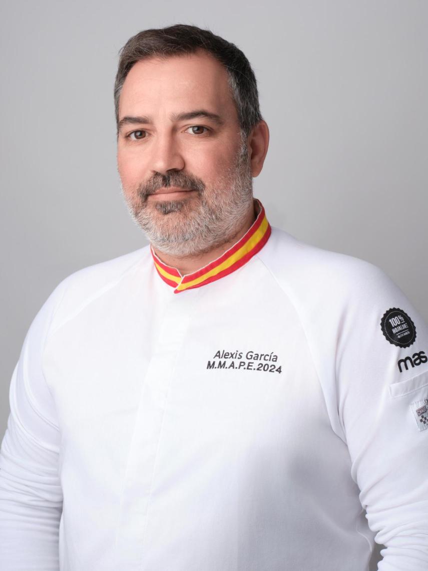 El pastelero Alexis García.