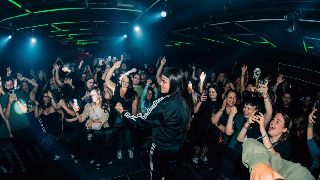 Ptazeta en la fiesta de promoción de su nuevo álbum, en la sala Basement de Madrid. Foto: Management de Ptazeta