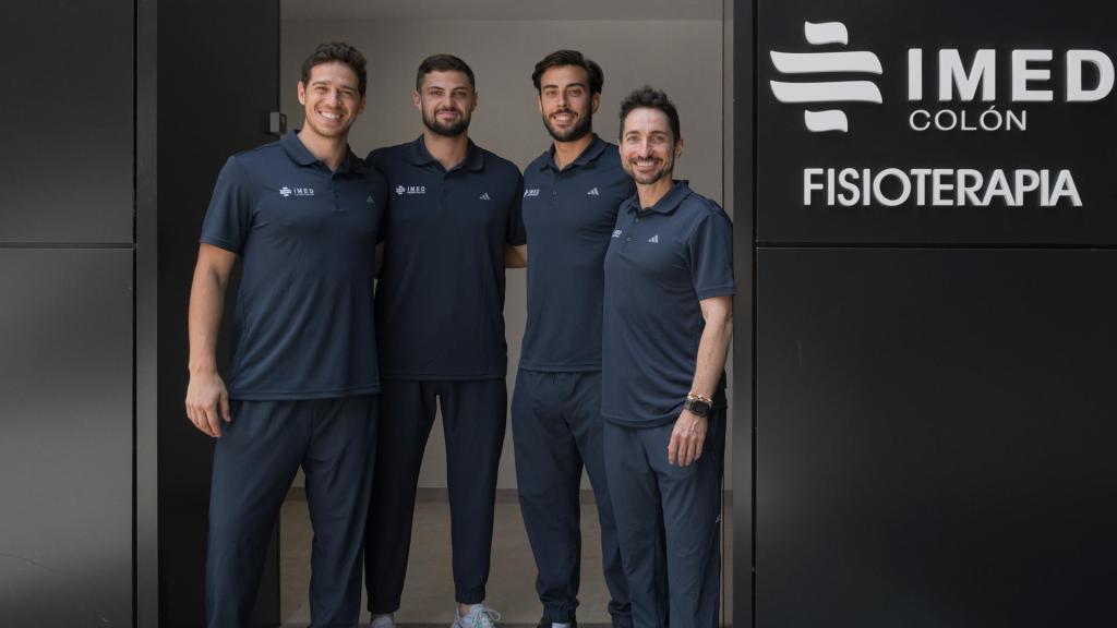 Equipo de Fisioterapia de IMED Colón. EE