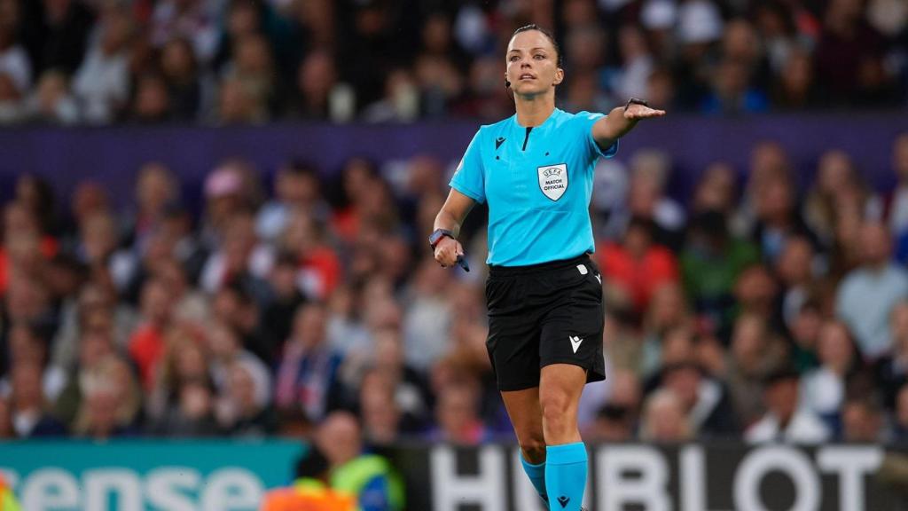 La palentina Marta Huerta durante la Eurocopa femenina