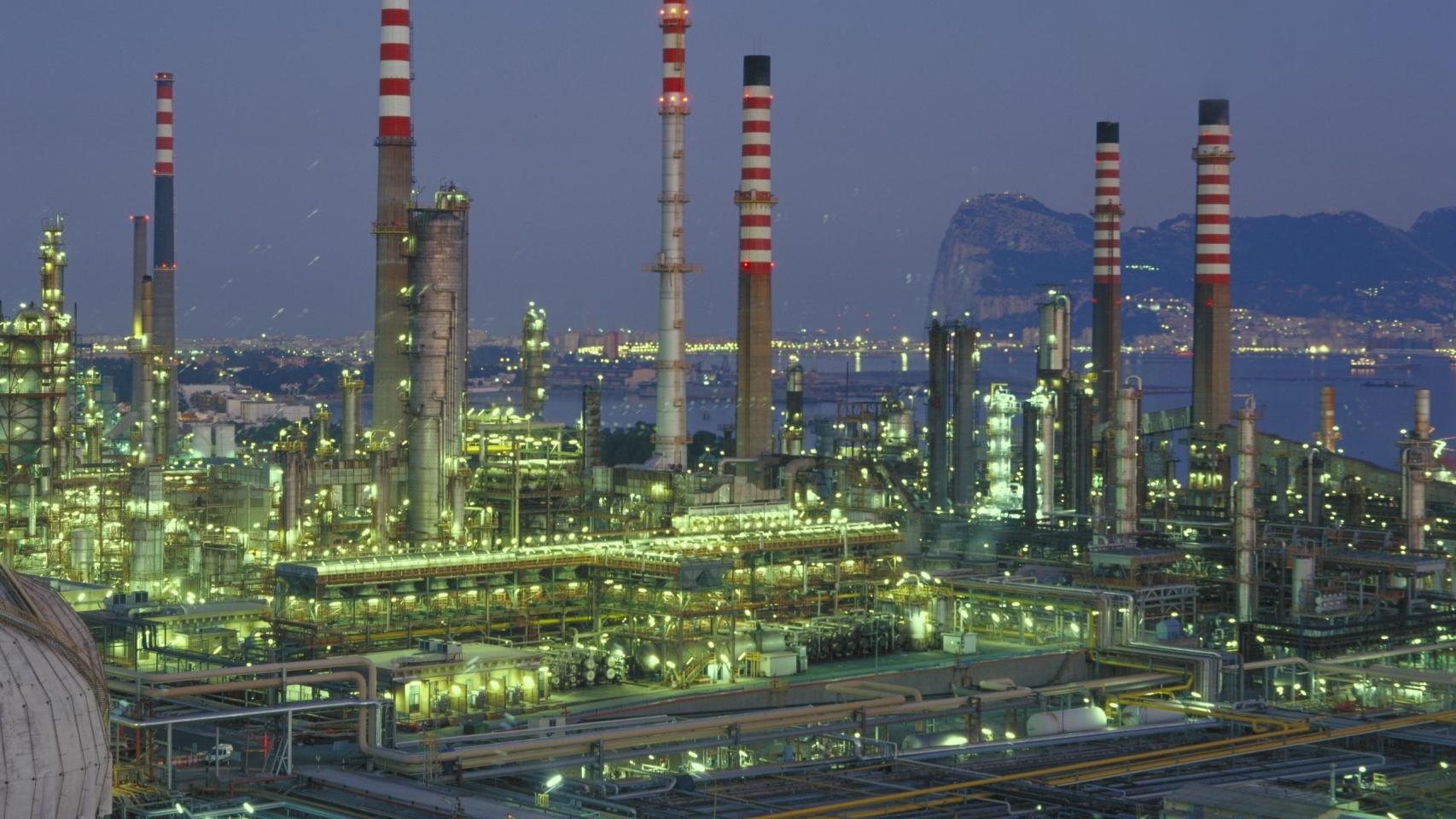 Refinería de Cepsa en San Roque.