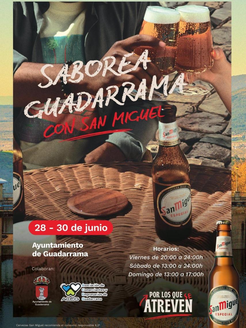 Cartel de la feria 'Saborea Guadarrama'.