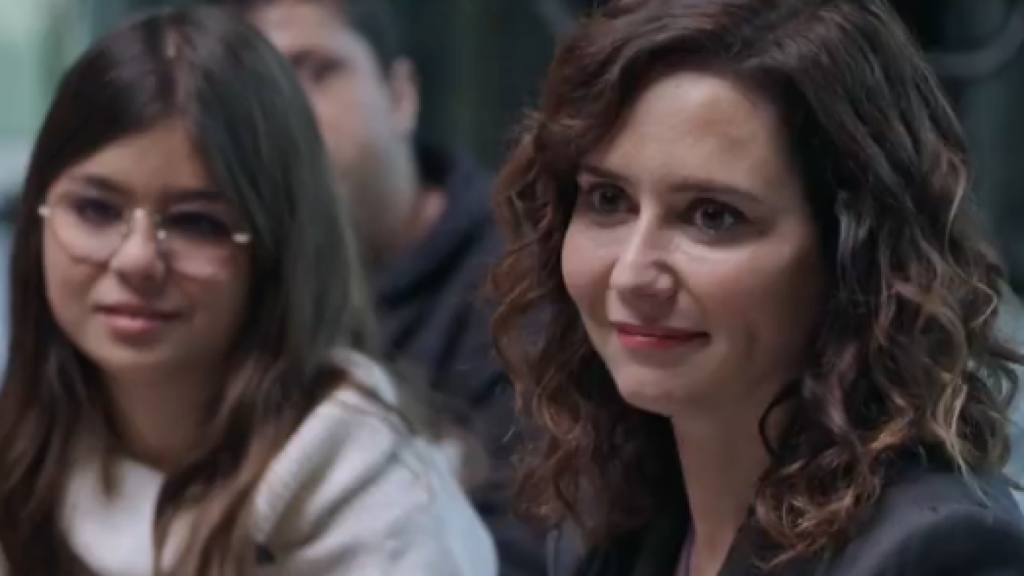 Isabel Díaz Ayuso, durante el programa de Cuatro.