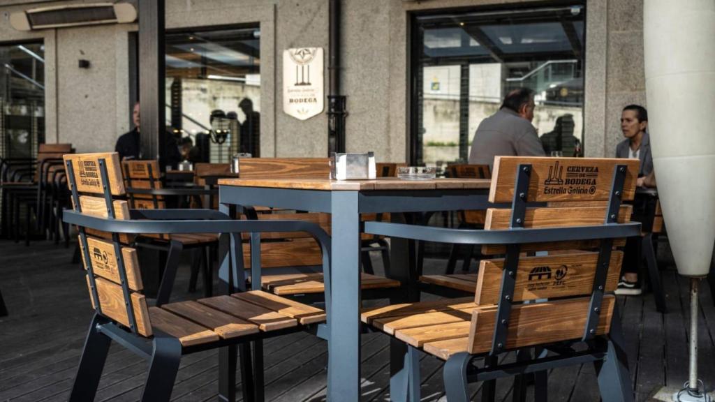 Nuevo mobiliario de terrazas de Estrella Galicia