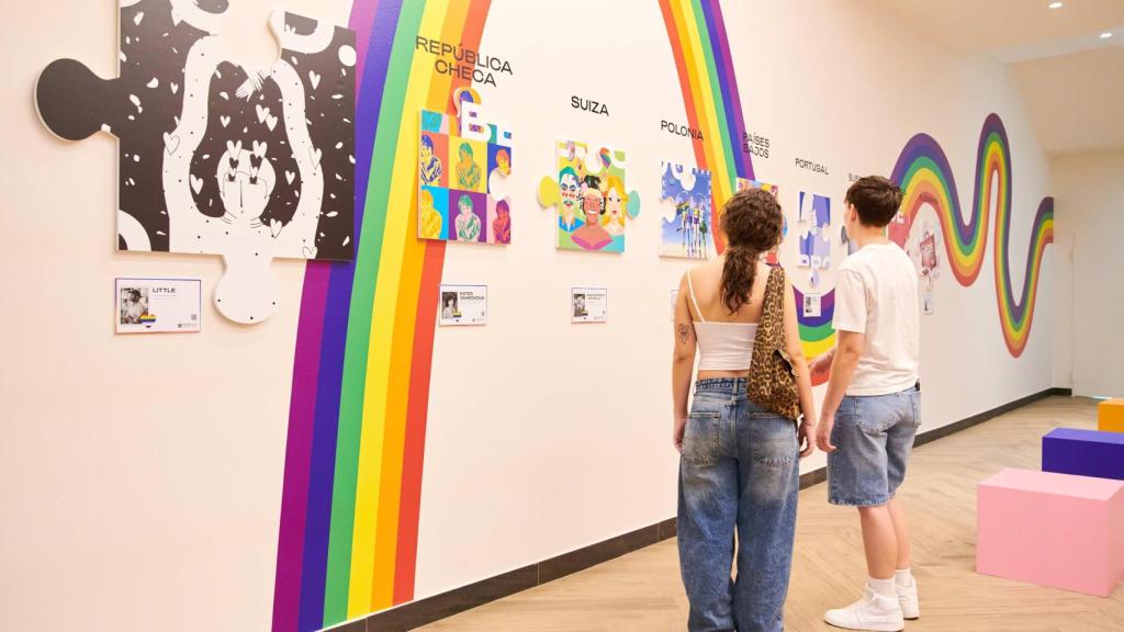 Parte de la muestra en Sevilla Fashion Outlet.