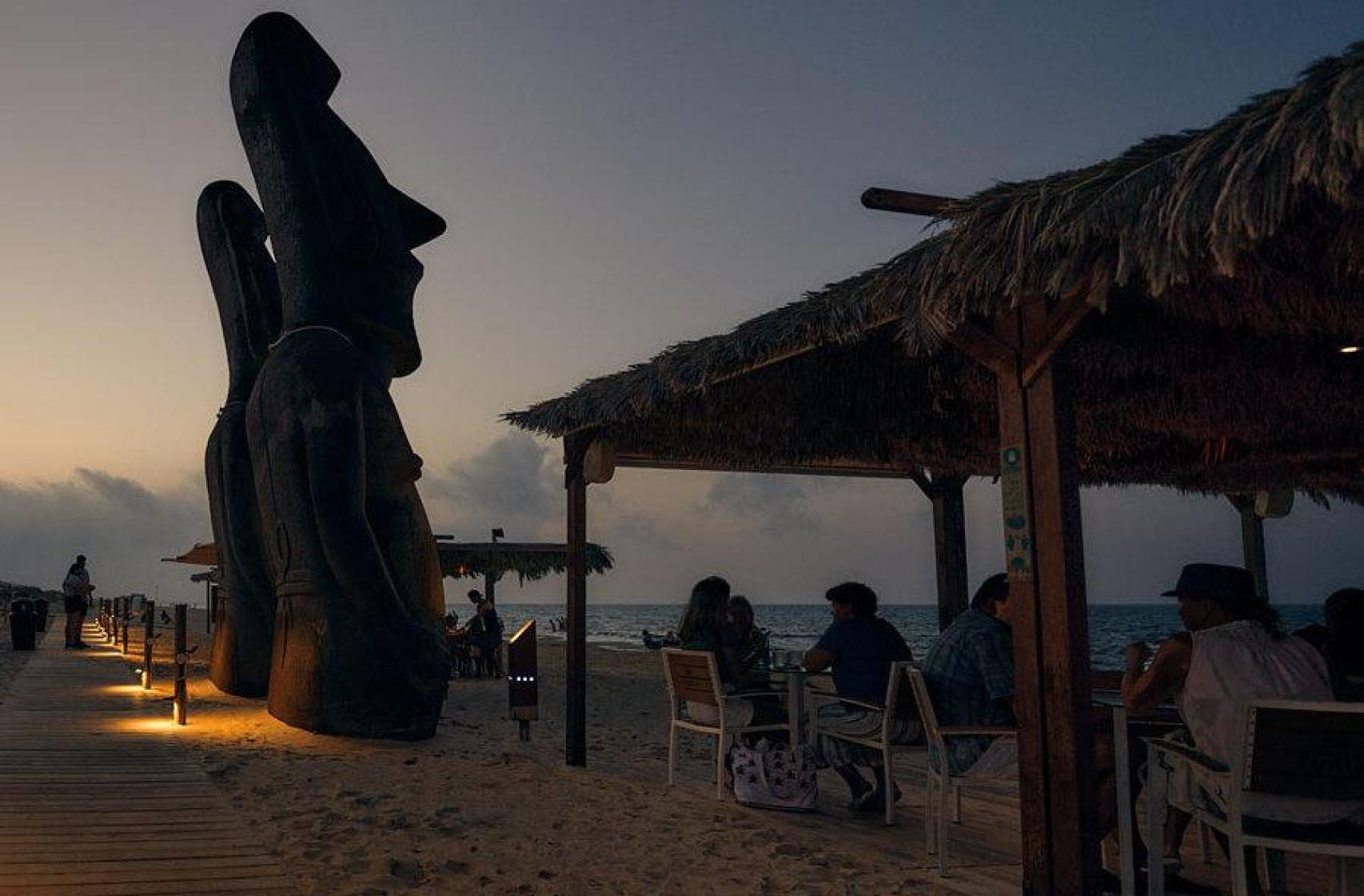 Chiringuito Oli Ba Ba, en Oliva (Valencia). EE